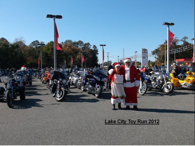 Lake City Florida Toy Run Dec 1 2012